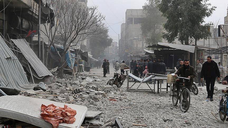 Rus jetleri sivilleri vurdu: 12 ölü, 65 yaralı