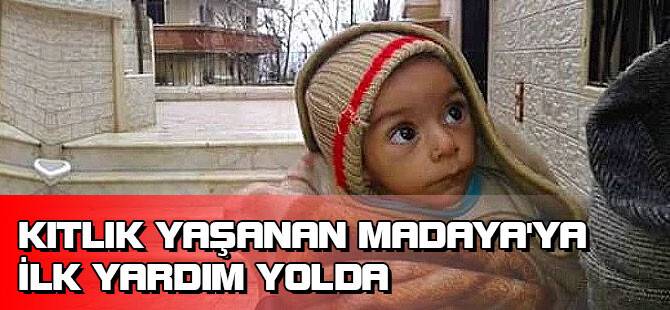Kıtlık Yaşanan Madaya'ya İlk Yardım Yolda