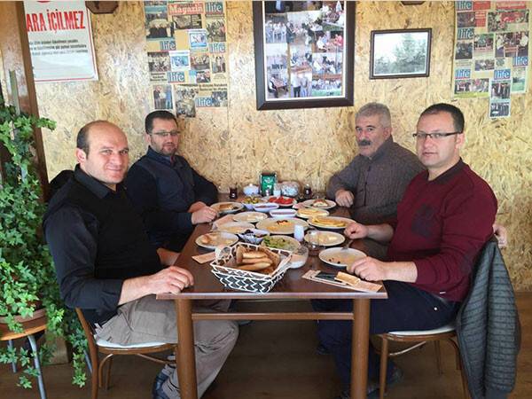 Konyaspor Sevdalıları Korukent Restaurant'ta