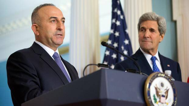 Çavuşoğlu, John Kerry ile görüştü