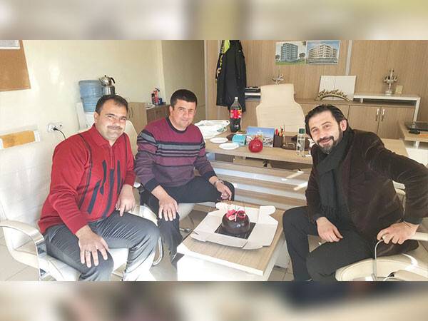 İbrahim Ekici için doğum günü kutlaması