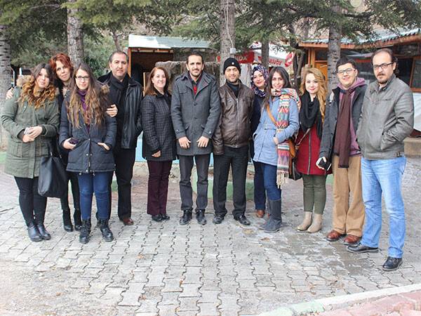 Pusula Yayın Grubu kahvaltıda