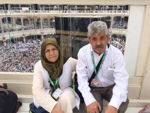 Göncü çifti kutsal topraklarda