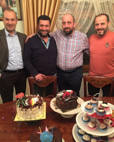 Katırcı ailesinde doğum günü kutlaması