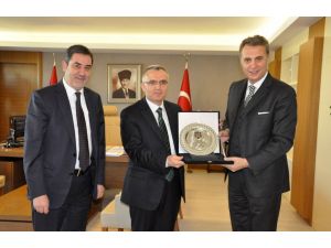 Maliye Bakanı Ağbal, Orman'ı kabul etti