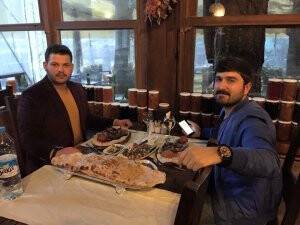 İki kanka isim Muhammet Turgut ile Mehmet Kulekaya Alanya’da