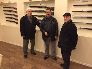 Çetin Soydemir, Kadir Uste ve Abdullah Aydın Huğlu’da