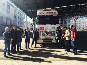Aksaray'dan Bayırbucak Türkmenlerine Yardım