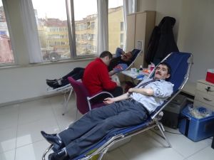 Eskişehir Sosyal Güvenlik Müdürlüğü'nde kan bağışı