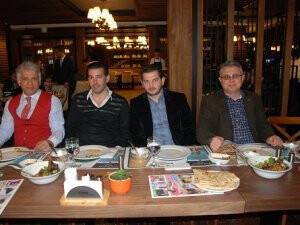 Mehmet Kavun dostlarını ağırladı