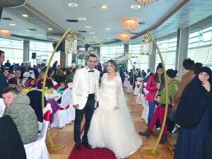 Gamze ve Abdullah’a muhteşem düğün