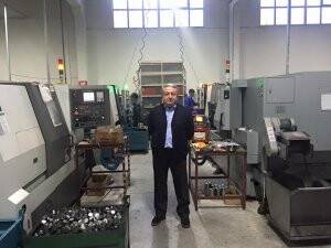 Mehmet Can üretim denetiminde