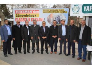 "Adıyaman'dan Güneydoğu'ya Kardeşlik Kervanı" kampanyası