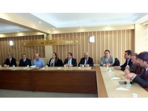 CHP heyeti Kırşehir TSO'yu ziyaret etti