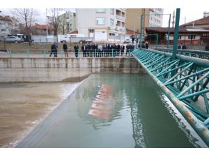 Beyşehir Belediyesi'nden kanal içerisinde şelale projesi