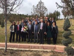 Vergi Dairesinin müdür ve çalışanları Hacı Şükrü’de