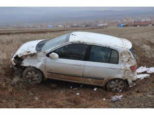 Sarıoğlan'da trafik kazası: 1 yaralı
