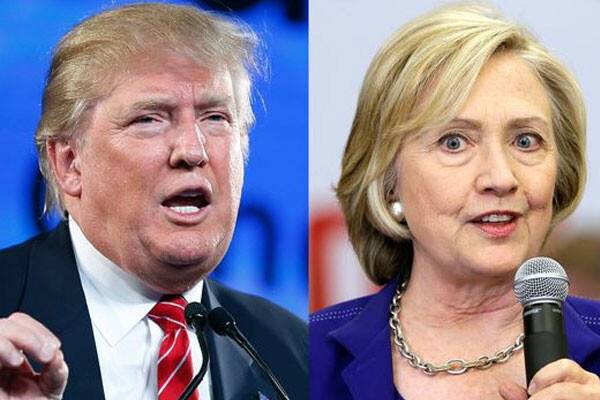 Clinton ve Trump'tan iki ayrı zafer
