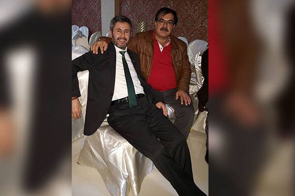 İbrahim Işık ile Sıtkı Soydan nişanda