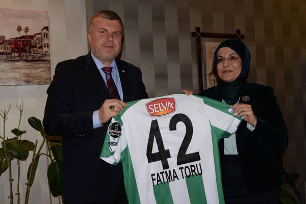 Toru'dan Torku Konyaspor'a tebrik ziyareti