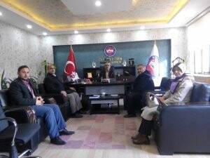 Mehmet Eren’den Diyanet-Sen’e ziyaret