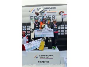 Snowboard Dünya Kupası final yarışları yapıldı