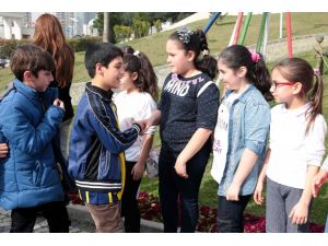 Diyarbakır ve Ataşehirli çocuklardan kardeşlik mesajı