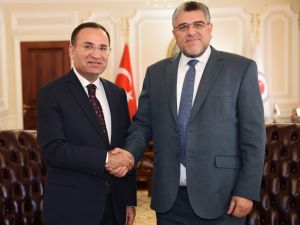 Adalet Bakanı Bozdağ'ın kabulü