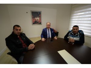 Antalyaspor Başkanı Gencer, tribün liderleriyle buluştu