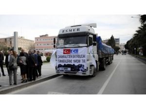 Çanakkale'den Bayırbucak Türkmenlerine yardım
