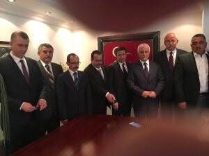 Konyalı Ülkücülerden adaylara ziyaret
