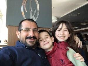 Seyit ve Şevval Bulut babaları ile