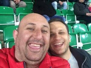 Cem Okkalı basketboldan sonra futbol maçlarını da kaçırmıyor