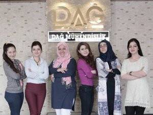 Dağ Mühendislik’te bayan çalışanların yüzü gülüyor