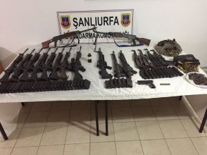 Şanlıurfa'da silah kaçakçılığı