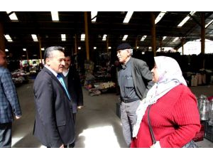 Seydişehir Belediye Başkanı Tutal'dan esnaf ziyareti