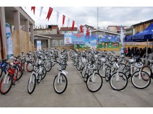 "Haydi Çocuklar Bisikletle Okula" projesi