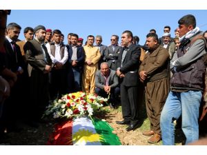 Kürt siyasetçi Kaya'nın cenaze töreni