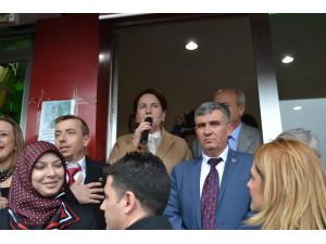 Eski MHP Milletvekili Akşener, Tekirdağ'da