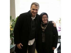 Beşiktaş Kulübü Başkanı Orman, Yomra Belediyesi'ni ziyaret etti