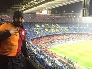 Sıtkı Korkmaz NouCamp Stadyumunda