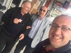 Baba oğul ÇAMURCU’lardan selfi