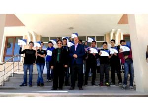Seydişehir'de model uçak kursu sertifika töreni