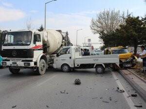 Zincirleme kaza: 1 yaralı