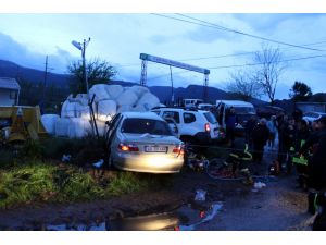 Salihli’de trafik kazası: 5 ölü, 2 yaralı