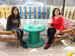 Geri dönüşümden kafe: Sorriso