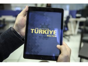 AK Parti'nin "Türkiye Bülteni" dijital ortamda