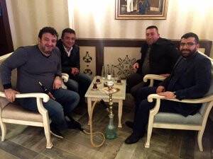 Okay Tınkır’a dost ziyareti