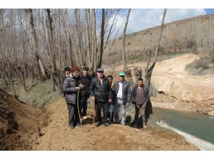 Köylülerin sulama kanalı talebi