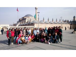 Leman-Kadir Parıltı Meslek Lisesi'nden Konya'ya ziyaret